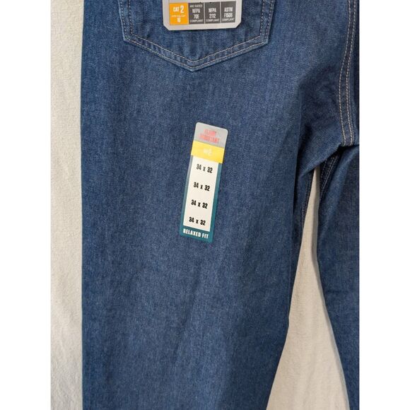 Carhartt FR Flame Resistant Relaxed Fit Jeans Blue Men's Size 34x32 NWT - Picture 16 of 16